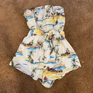 F21 Beach Romper
